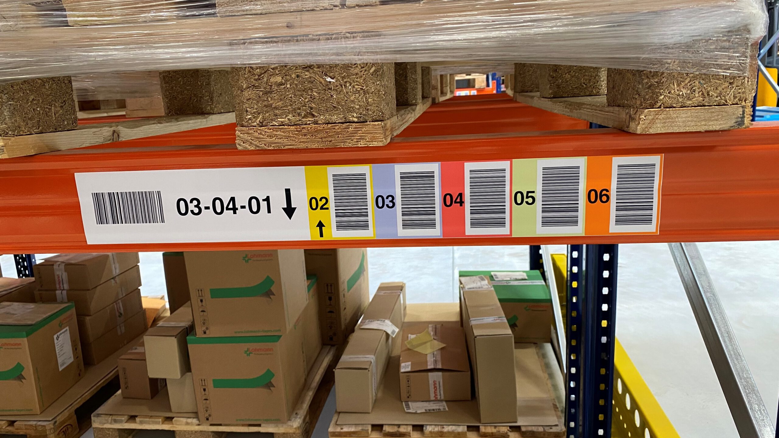 Lagerkennzeichnung ONK bei Lohmann