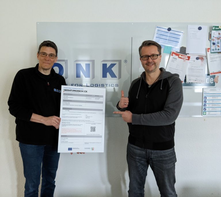 Transformationsberatung 2023 Transformationsberatung: Übergabe des Beratungschecks