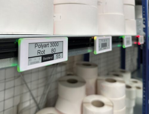 Lager und Produktionsstätten digital beschriften